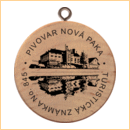 Obrázek č. 1, Turistické známky, No. 845 - Pivovar Nová Paka