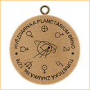 Obrázek č. 3, Turistické známky, No. 1276 - Hvězdárna a planetárium Brno