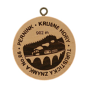 Obrázek č. 2, Turistické známky, No. 66 - Pernink - Krušné hory