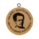 Obrázek č. 1, Turistické známky, No. 598 - Gustav Mahler - Kaliště