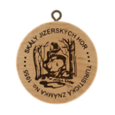 Obrázek č. 1, Turistické známky, No. 1055 - Skály Jizerských hor - skála Zvon