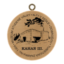 Obrázek č. 1, Turistické známky, No. 1304 - Pevnost Kahan, muzeum studené války, N-71 "V sedle"