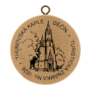 Obrázek č. 1, Turistické známky, No. 1626 - Thunovská kaple - Děčín