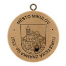 Obrázek č. 1, Turistické známky, No. 2307 - Město Mikulov