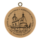 Obrázek č. 1, Turistické známky, No. 2457 - Kostel sv. Petra a Pavla Albrechtice nad Vltavou