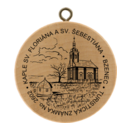 Obrázek č. 1, Turistické známky, No. 2602 - Kaple sv. Floriána a sv. Šebestiána, Bzenec