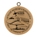 Obrázek č. 1, Turistické známky, No. 1189 - Kunovice letecké muzeum