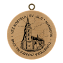 Obrázek č. 1, Turistické známky, No. 2748 - Věž kostela sv. Jiljí, Nymburk