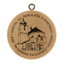 Obrázek č. 1, Turistické známky, No. 2906 - Kostel sv. Mikuláše s kostnicí, Nižkov