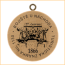 Obrázek č. 1, Turistické známky, No. 1130 - Bojiště u Náchoda 27.června 1866