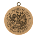 Obrázek č. 1, Turistické známky, No. 1320 - Ostrá - Historická vesnice