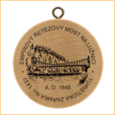 Obrázek č. 2, Turistické známky, No. 1433 - Empírový řetězový most na Lužnici