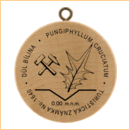 Obrázek č. 1, Turistické známky, No. 1640 - Důl Bílina Pungiphyllum Cruciatum