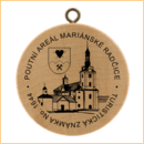 Obrázek č. 1, Turistické známky, No. 1644 - Poutní areál Mariánské Radčice