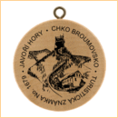 Obrázek č. 1, Turistické známky, No. 1679 - Javoří hory CHKO Broumovsko