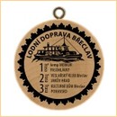 Obrázek č. 1, Suvenýry, No. 102 - Lodní doprava Břeclav
