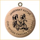 Obrázek č. 2, Suvenýry, No. 189 - JAMENSKÝ KOTÁR - CYKLISTICKÁ ČASOVKA
