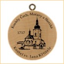 Obrázek č. 2, Suvenýry, No. 197 - Město Manětín, Kostel sv.Jana Křtitele
