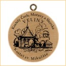 Obrázek č. 5, Suvenýry, No. 201 - Kostel Svatého Mikuláše, Obec Veliny, Kostely Čech, Moravy a Slezska
