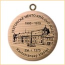 Obrázek č. 5, Suvenýry, No. 213 - Královo Pole, historické město, se slunečními hodinami
