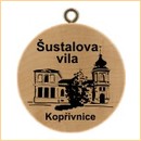 Obrázek č. 1, Suvenýry, No. 223 - Šustalova vila v Kopřivnici
