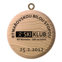 Obrázek č. 1, Suvenýry, No. 845 - Rýmařovskou bílou stopou 2012
