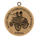 Obrázek č. 1, Suvenýry, No. 854 - 90 let Sboru dobrovolných hasičů Vižina
