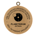 Obrázek č. 1, Turistické známky, No. 1026 - Planetárium Ostrava