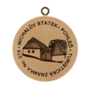 Obrázek č. 1, Turistické známky, No. 576 - Michalův Statek - Pohleď