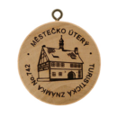 Obrázek č. 1, Turistické známky, No. 742 - Městečko Úterý