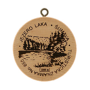 Obrázek č. 1, Turistické známky, No. 855 - Jezero Laka