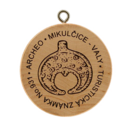 Obrázek č. 1, Turistické známky, No. 931 - Mikulčice - Valy