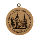 Obrázek č. 1, Turistické známky, No. 1001 - Strahovský klášter - Praha