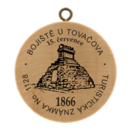 Obrázek č. 1, Turistické známky, No. 1128 - Bojiště Tovačov 15.7.1866