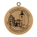 Obrázek č. 1, Turistické známky, No. 1358 - Moravský Beroun