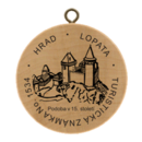 Obrázek č. 1, Turistické známky, No. 1534 - Lopata