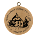 Obrázek č. 1, Turistické známky, No. 1689 - Kaple Nejsvětější Trojice - Rosice