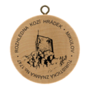 Obrázek č. 1, Turistické známky, No. 1747 - Rozhledna Kozí Hrádek