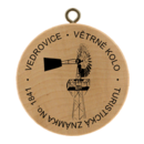 Obrázek č. 1, Turistické známky, No. 1841 - Vedrovice - větrné kolo