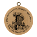 Obrázek č. 1, Turistické známky, No. 1891 - Střekovská rozhledna Ústí nad Labem
