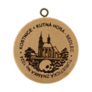 Obrázek č. 1, Turistické známky, No. 1024 - Kostnice Kutná Hora - Sedlec