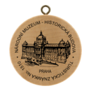 Obrázek č. 3, Turistické známky, No. 1510 - Národní muzeum, Václavské náměstí 68, Praha 1