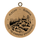 Obrázek č. 1, Turistické známky, No. 2222 - Plechý, Šumava