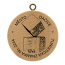Obrázek č. 1, Turistické známky, No. 2244 - Město Dačice
