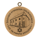 Obrázek č. 1, Turistické známky, No. 2270 - Židovská synagoga, Dolní Kounice