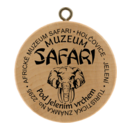 Obrázek č. 1, Turistické známky, No. 2295 - Africké muzeum Safari, Holčovice - Jelení