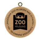 Obrázek č. 1, Turistické známky, No. 154 - Jihočeská ZOO Hluboká nad Vltavou