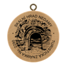 Obrázek č. 1, Turistické známky, No. 2290 - Skalní hrad Nedamy