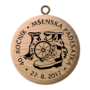 Obrázek č. 1, Suvenýry, No. 1254 - 40. ročník Mšenská padesátka