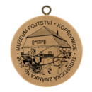 Obrázek č. 1, Turistické známky, No. 2438 - Muzeum Fojtství, Kopřivnice